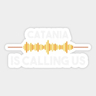 Catania is Calling City Trip Gift Sticker